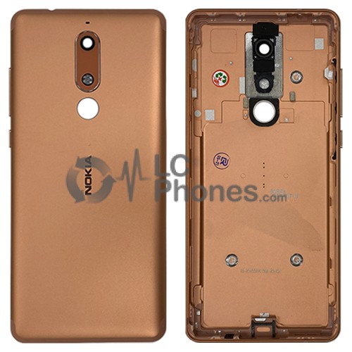 Nokia 5.1 TA-1075 / TA-1061 / TA-1088 / TA-1081 / TA-1076 - Back Housing Cover Cooper