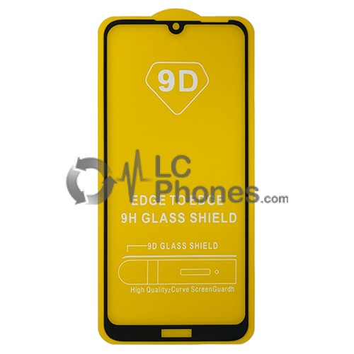 Huawei Y6 (2019) MRD-LX1 / Y6 Prime (2019) / Honor 8A / Honor 8A Pro / Honor Play 8A / Y6s (2019) - Full Arc Tempered Glass Black