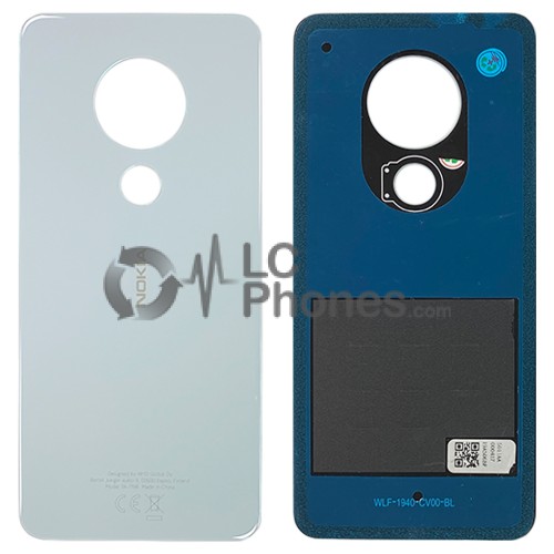 Nokia 6.2 TA-1198 - Battery Cover Ice