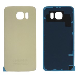 Samsung Galaxy S6 G920 - Battery Cover Gold with Adhesive