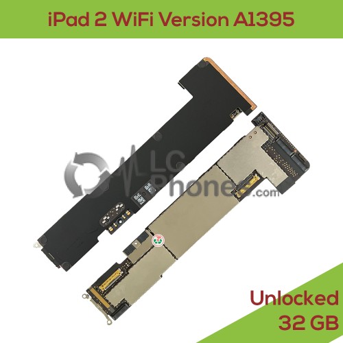 iPad 2 WiFi Version A1395 - Fully Functional Logic Board UNLOCKED 32Gb