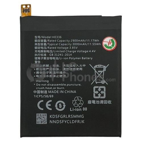 Nokia 3.1 TA-1063 - Battery HE336 2990mAh 11.51Wh