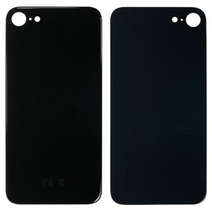 iPhone SE (2020) - Battery Cover with Big Camera Hole Black