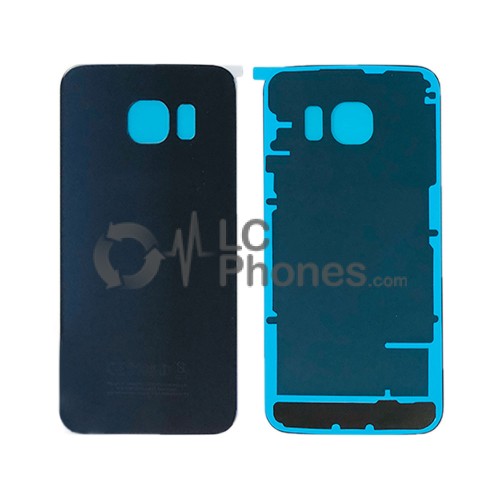 Samsung Galaxy S6 Edge G925 - Battery Cover with Adhesive Black Sapphire