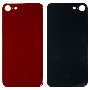 iPhone SE (2020) / SE (2022) - Battery Cover with Big Camera Hole Red