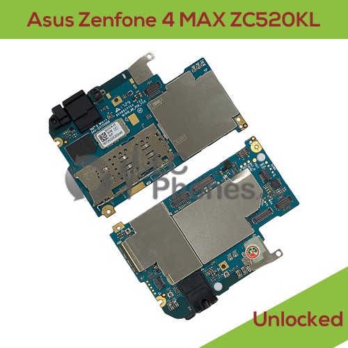 Asus Zenfone 4 MAX ZC520KL - Fully Functional Logic Board UNLOCKED