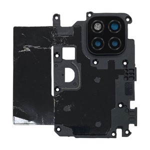 Xiaomi Redmi 9C - Complete Camera Lens with Motherboard Cover Plate Black