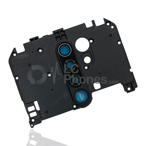 Xiaomi Redmi 9 - Complete Camera Lens with Motherboard Cover Plate Black