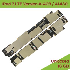 iPad 3 LTE Version A1403 / A1430 - Fully Functional Logic Board UNLOCKED 16Gb
