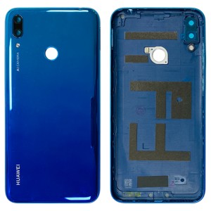 Huawei Y7 (2019) - Back Housing Cover with Camera Lens Aurora Blue