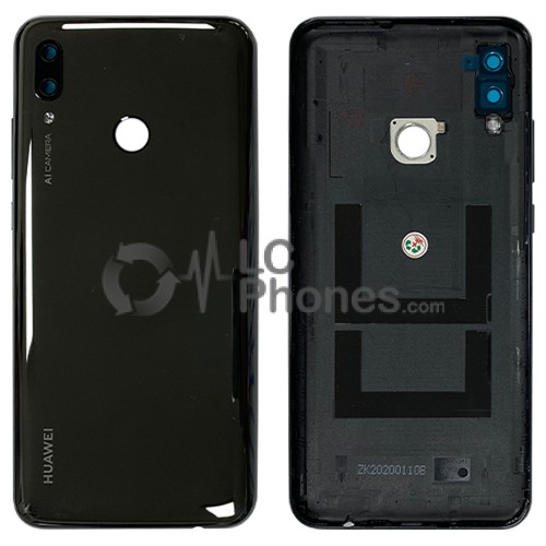 Huawei Y7 (2019) - Back Housing Cover with Camera Lens Aurora Black