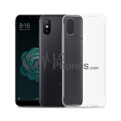 Xiaomi Mi 6X / Mi A2 - Glossy Soft TPU Gel Case Transparent