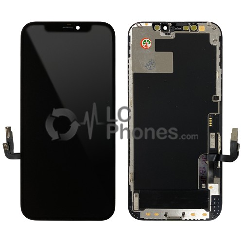 iPhone 12 / 12 Pro - Full Front OLED Display Digitizer (Original Remaded) Black