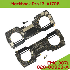 Macbook Pro 13 inch A1706 - Fully Functional Logic Board Core i5 CPU 3.1GHz 8GB 256GB SSD with Touch ID UNLOCKED 820-00923-A