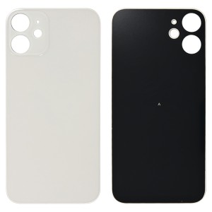 iPhone 12 Mini - Battery Cover with Big Camera Hole White