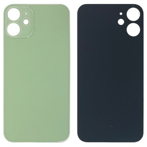 iPhone 12 Mini - Battery Cover with Big Camera Hole Green