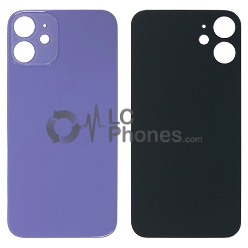 iPhone 12 Mini - Battery Cover with Big Camera Hole Purple