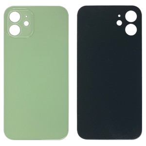 iPhone 12 - Battery Cover with Big Camera Hole Green