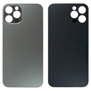 iPhone 12 Pro - Battery Cover with Big Camera Hole Graphite