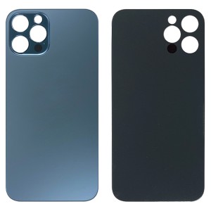 iPhone 12 Pro - Battery Cover with Big Camera Hole Pacific Blue
