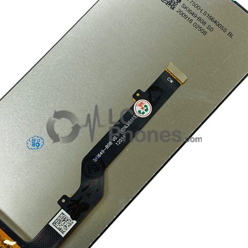 ZTE Blade A7S 2020 - Full Front LCD Digitizer Black