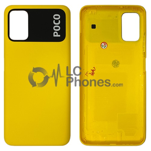 Xiaomi Poco M3 - Back Housing Cover Poco Yellow