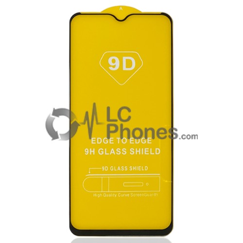 OPPO A15 CPH2185 / A15s CPH2179 - Full Arc Tempered Glass Black