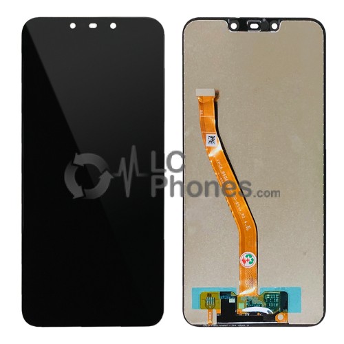 Huawei Mate 20 Lite - Full Front LCD Digitizer Black (Original Remaded)