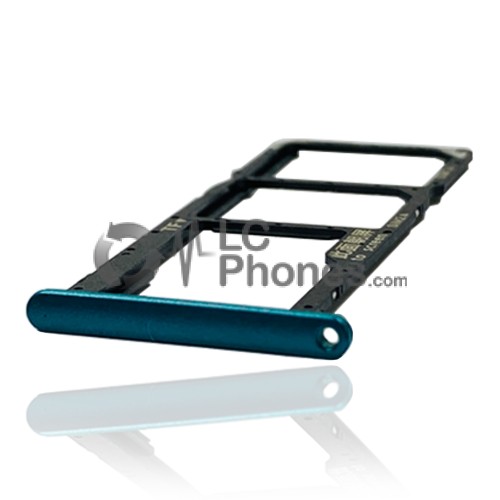 Huawei Y6p MED-LX9, MED-LX9N - Sim Tray Holder Emerald Green