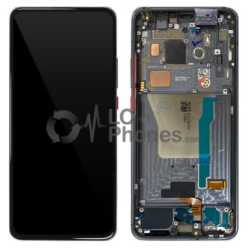 Xiaomi Poco F2 Pro  / Redmi K30 Pro - Full Front LCD Digitizer with Frame Cyber Gray < Service Pack >