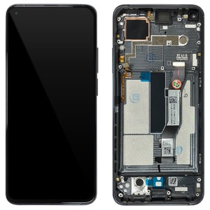 Xiaomi Mi 10T 5G / Mi 10T Pro 5G - Full Front LCD Digitizer with Frame Cosmic Black 