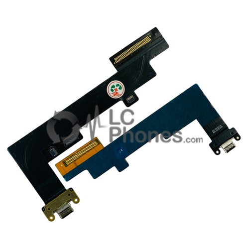 iPad Air 4th Gen (2020) A2324 A2325 A2072 - Dock Charging Connector Flex Wi-Fi+Celular Black