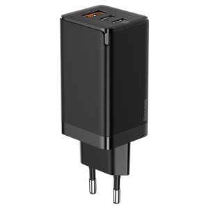 Baseus - GaN5 Pro Quick Charger 2C+U 65W Black