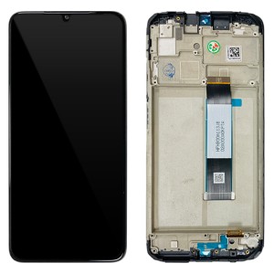 Xiaomi Redmi 9T / Poco M3 - Full Front LCD Digitizer with Frame Carbon Gray 