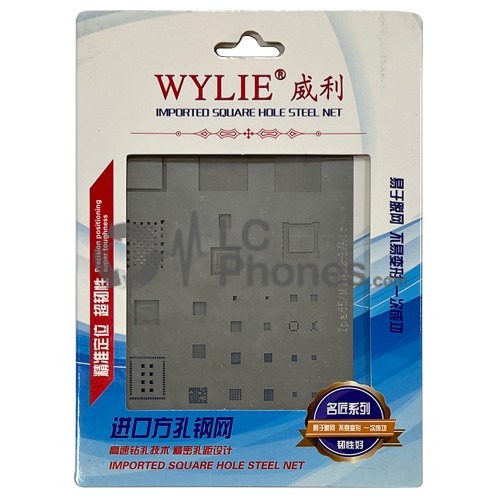 Wylie - IC Repair BGA Rework Reballing Stencil Template for iPad Air A1474, A1475, A1476 / Mini 2 A1489, A1490 / Mini 3