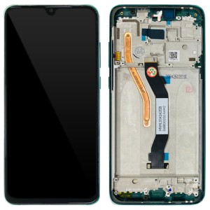 Xiaomi Redmi Note 8 Pro - Full Front LCD Digitizer with Frame Forest Green 