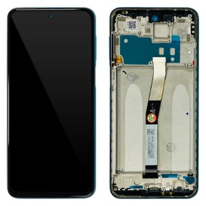 Xiaomi Redmi Note 9 Pro - Full Front LCD Digitizer With Frame Tropical Green 