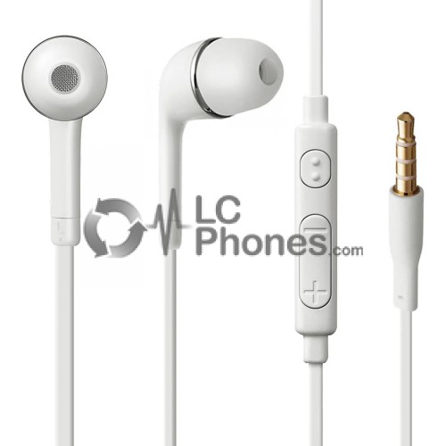 Samsung Original EO-EG900BW Earphone Headset White 3.5 Jack < Service Pack >