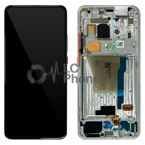 Xiaomi Poco F2 Pro / Redmi K30 Pro - Full Front LCD Digitizer with Frame Phantom White < Service Pack >