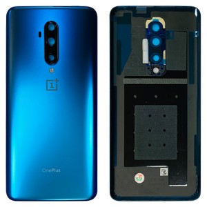 OnePlus 7T Pro - Battery Cover with Adhesive & Camera Lens Haze Blue