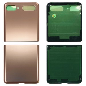 Samsung Galaxy Z Flip 5G F707 - Battery Cover Set with Adhesive Mystic Bronze