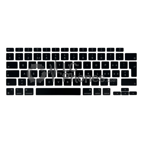 Macbook Pro 16 inch with Touch Bar A2141 - Keyboard Keycaps Replacement Swiss CH Layout