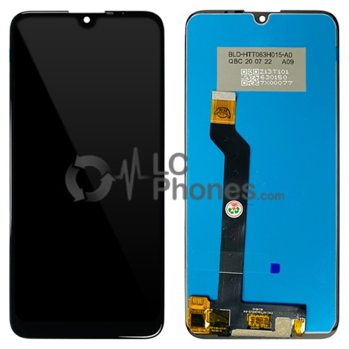 Wiko View 3 - Full Front LCD Digitizer Black