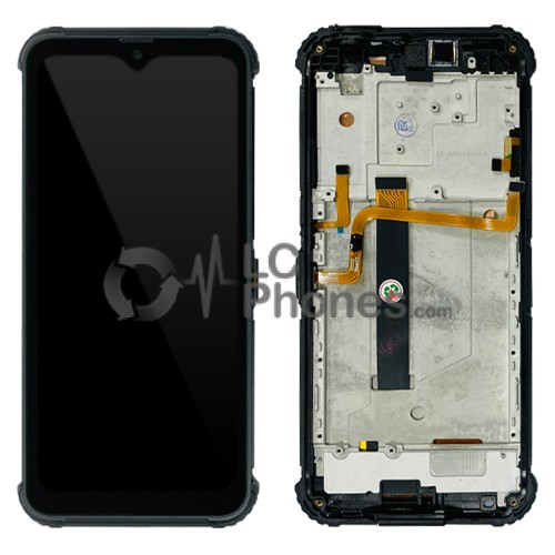 BlackView BV9800 / BV9800 Pro - Full Front LCD Digitizer with Frame Black