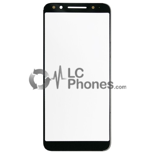 Alcatel 3 5052D - Front Glass Black