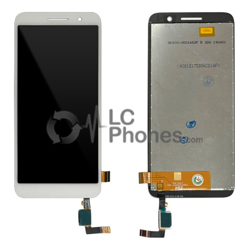 Alcatel 1 5033D - Full Front LCD Digitizer White