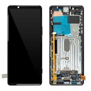 Sony Xperia 1 II - Full Front LCD Digitizer Black with Frame 