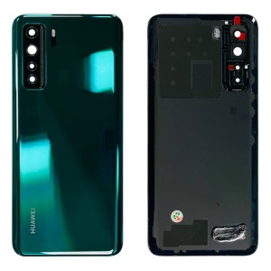 Huawei P40 Lite 5G - Battery Cover with Adhesive & Camera Lens Crush Green