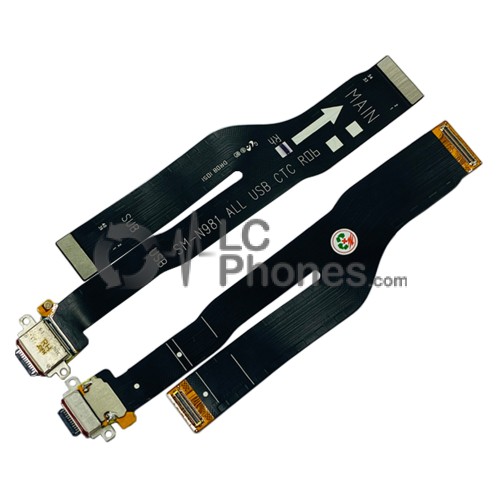 Samsung Galaxy Note 20 N980 - Dock Charging Connector + Mainboard Flex Cable