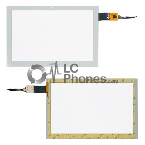 Acer iconia Tab B3-A40FHD A7002 - Front Glass Digitizer White